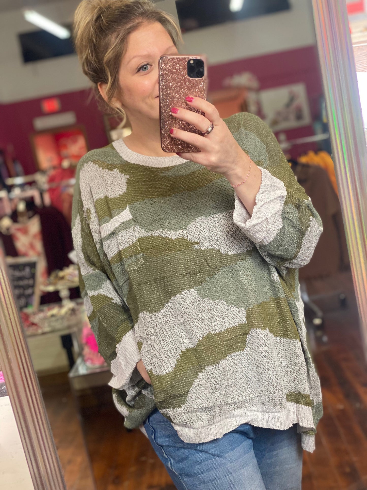 Durango Camo Lightweight Sweater