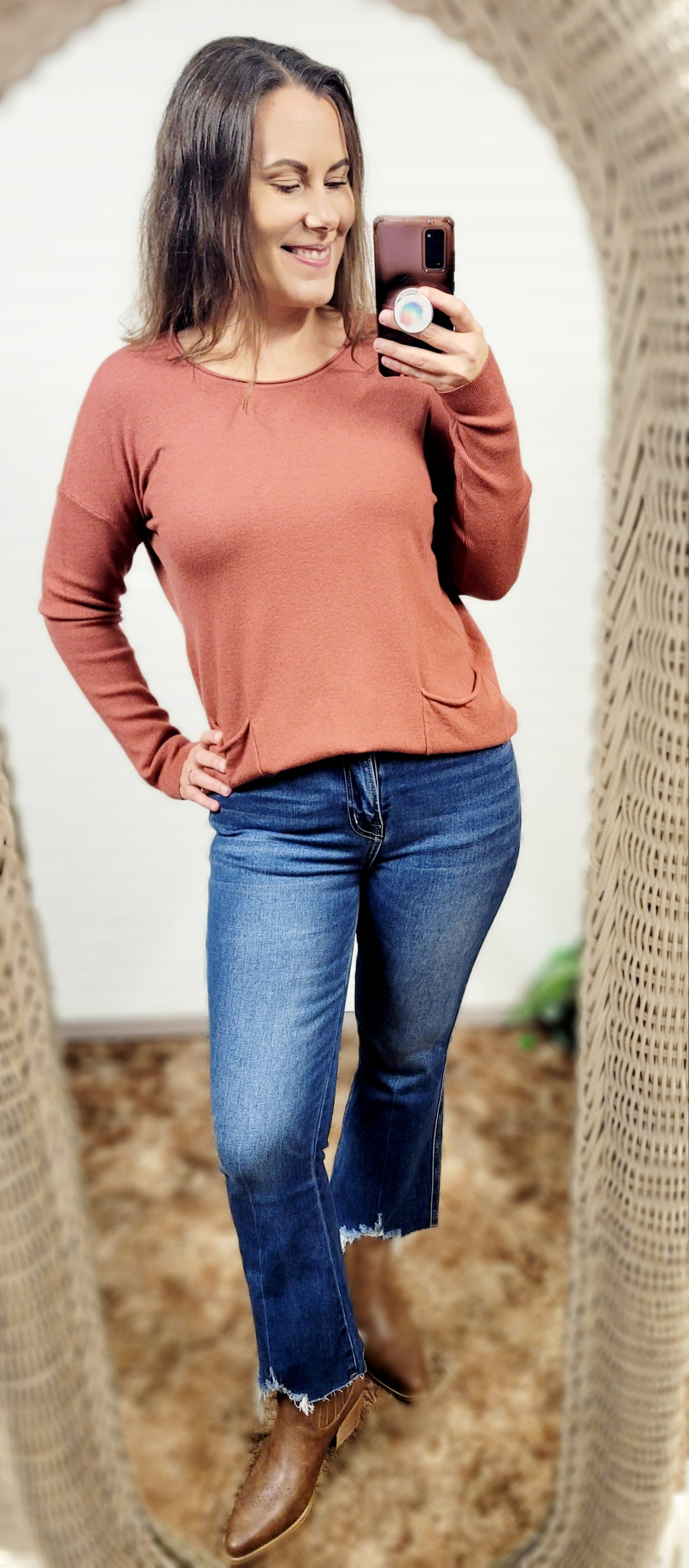 Zenana Rachel Pocket Top