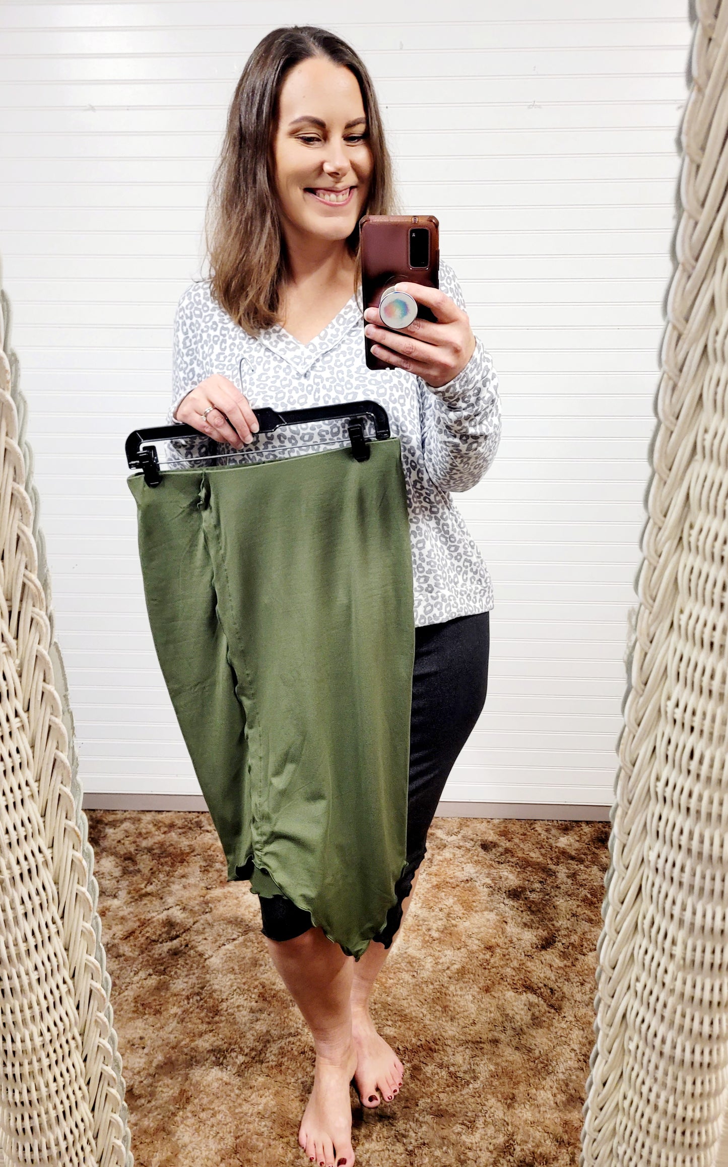Merrow Hem Skirt