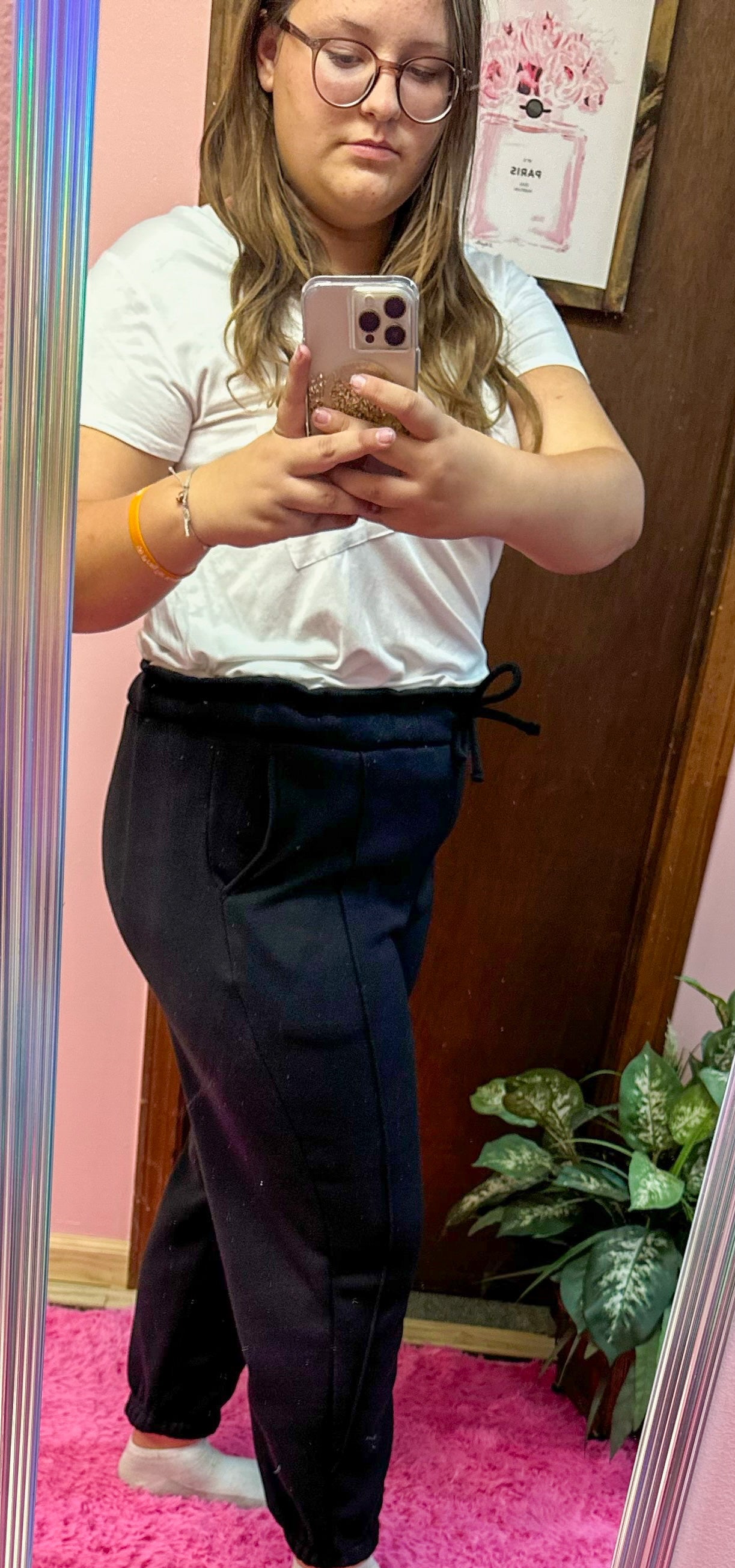 Paperbag Waist Jogger Sweatpants
