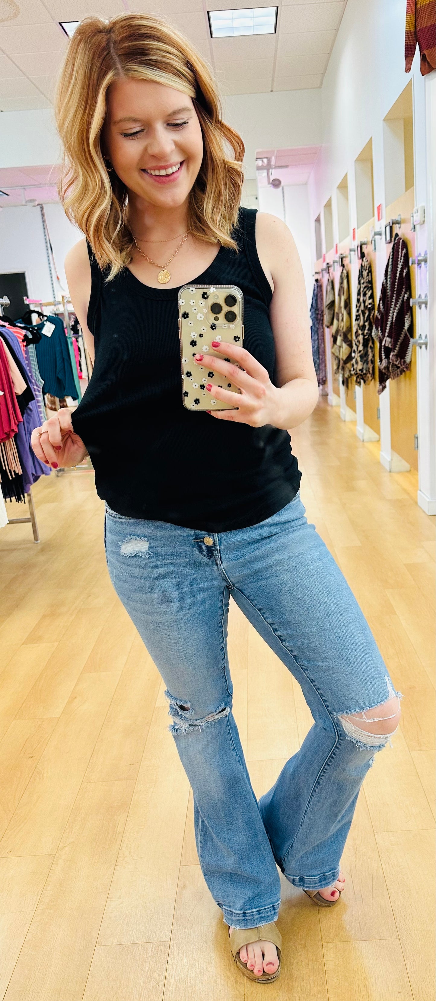 Culture Code Scoop Neck Tank Top