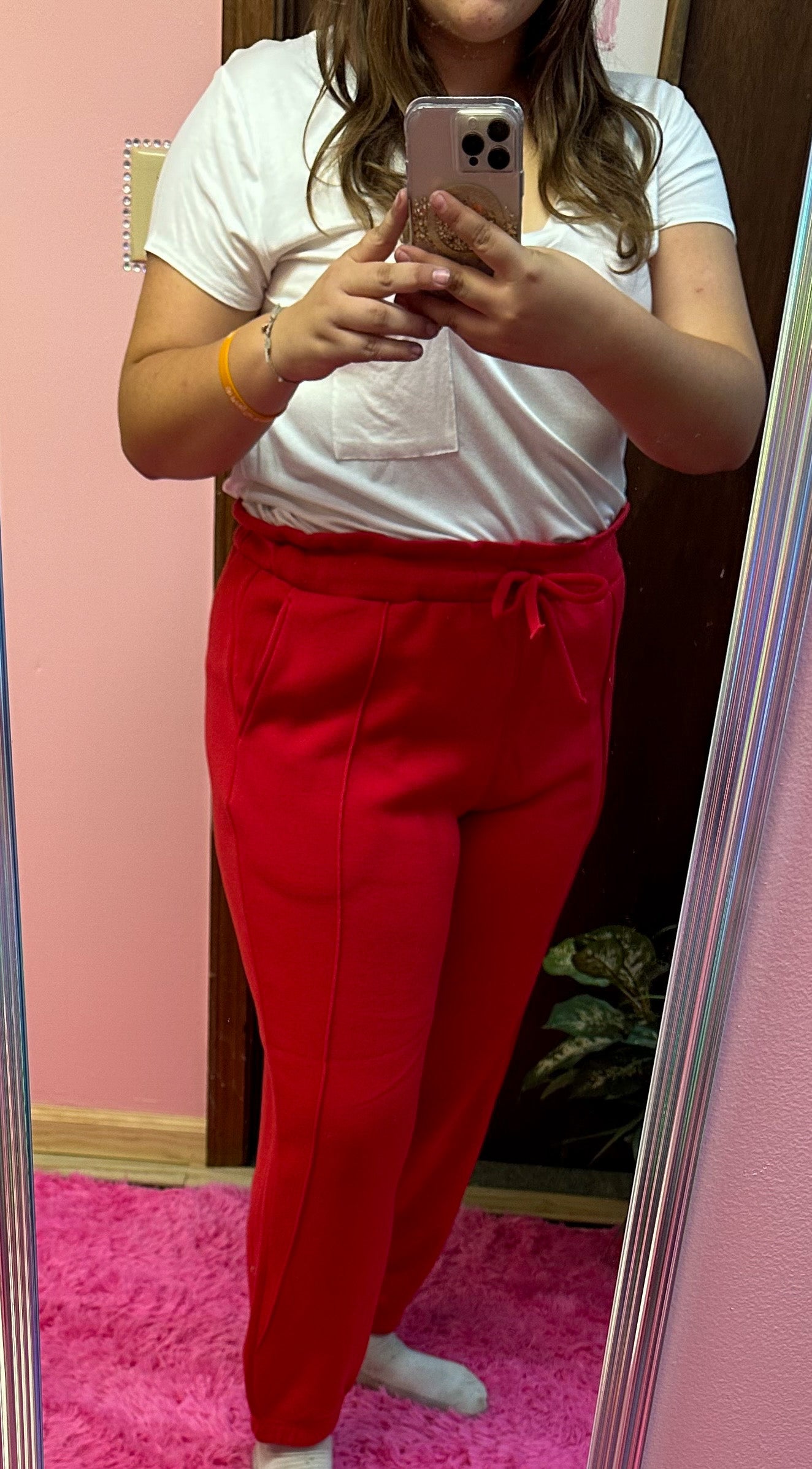 Paperbag Waist Jogger Sweatpants