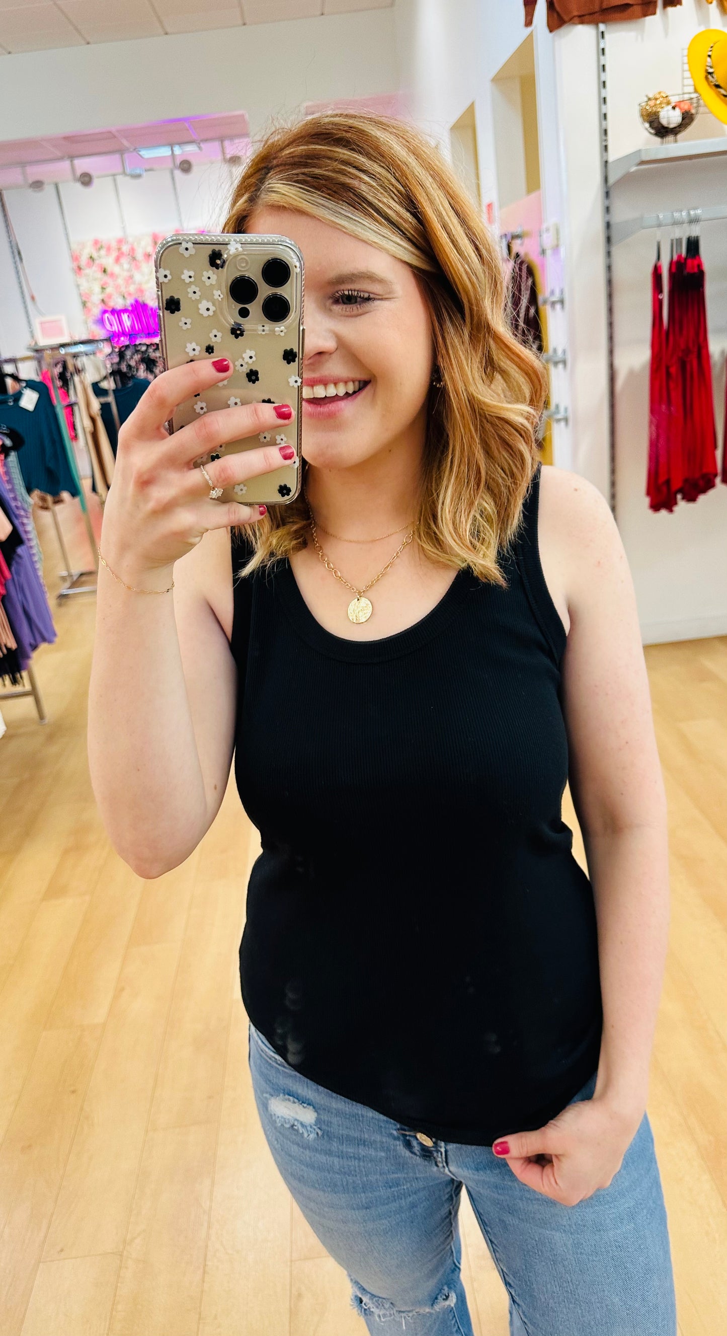 Culture Code Scoop Neck Tank Top