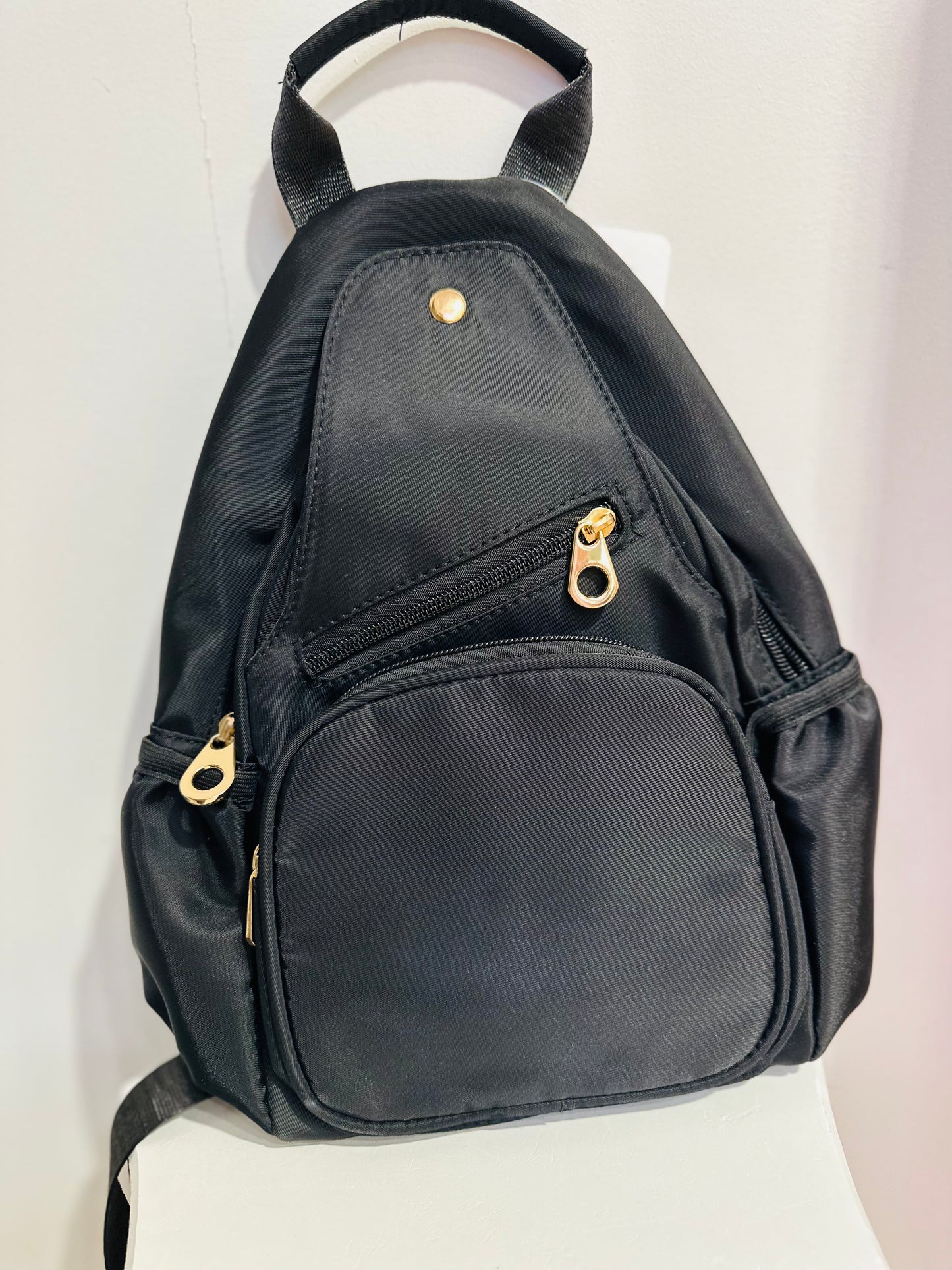 Adjustable Cross Body Back Pack Handbag