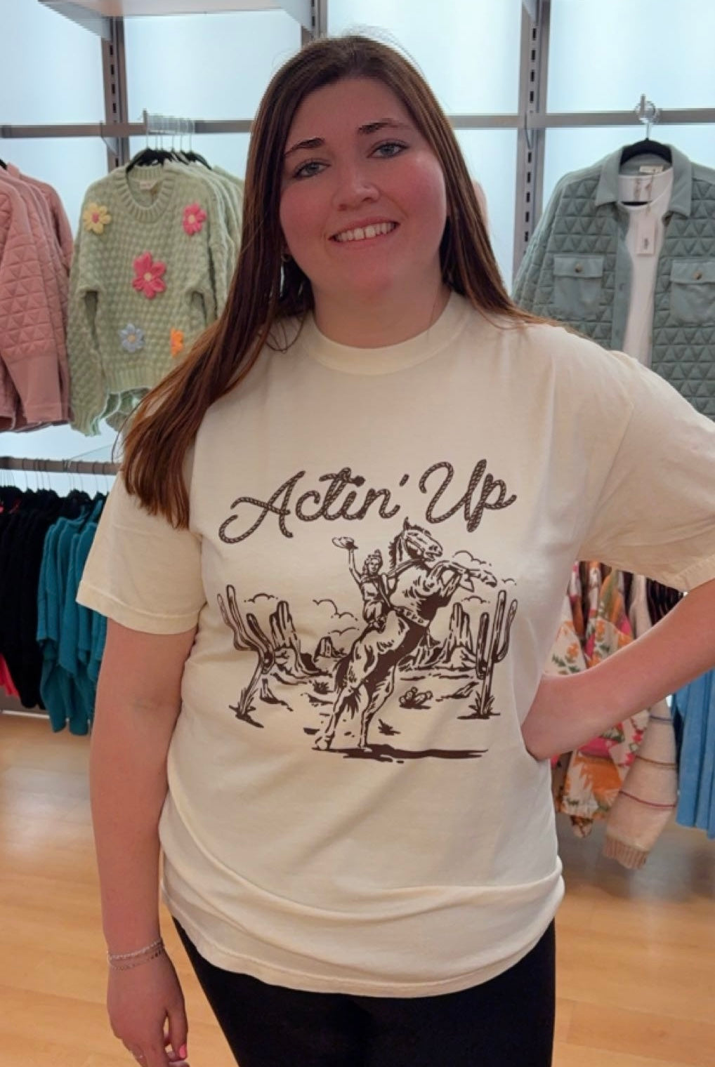 "Actin' Up" Westen Graphic