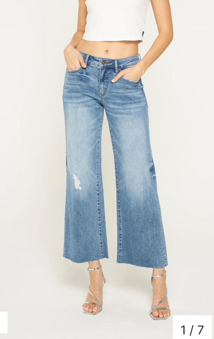 Wide Leg Tummy Tuck Mica Jeans