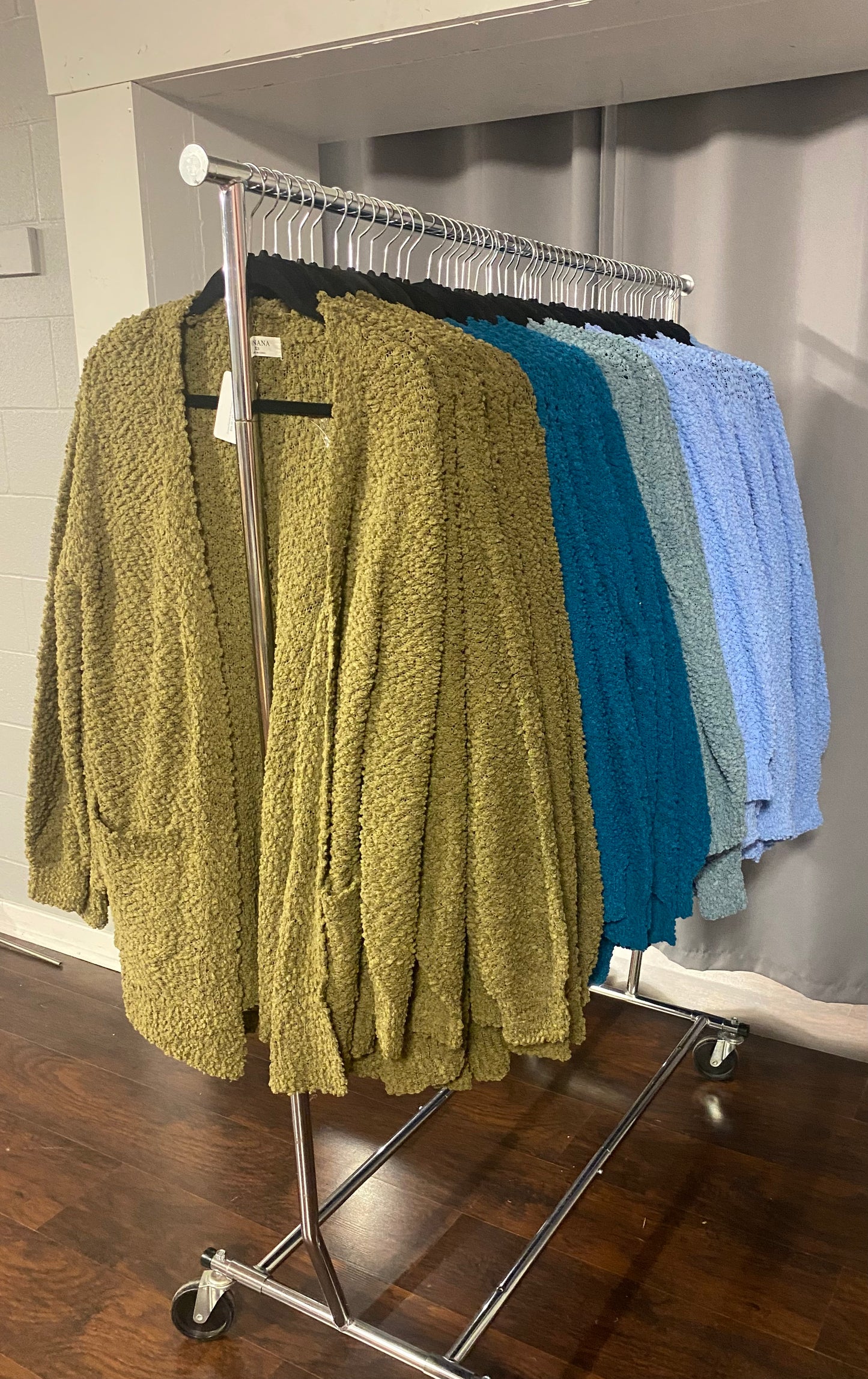 Zenana Popcorn by the Fireplace Cardigan