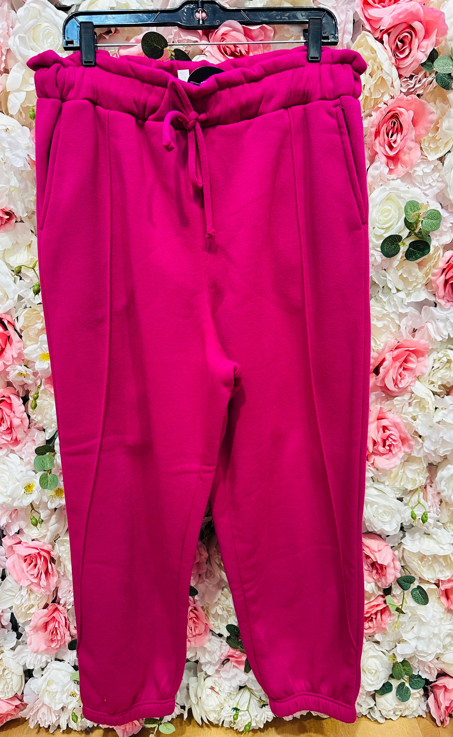 Paperbag Waist Jogger Sweatpants