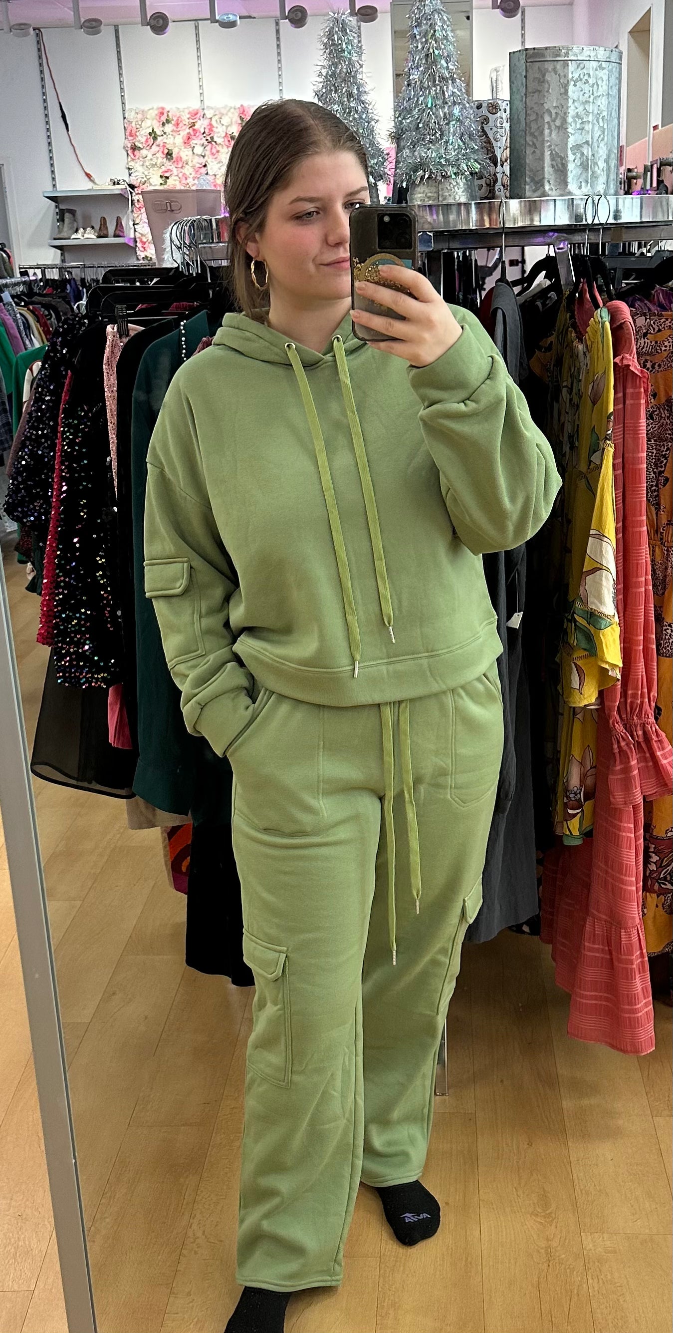 two piece sweat set!!
