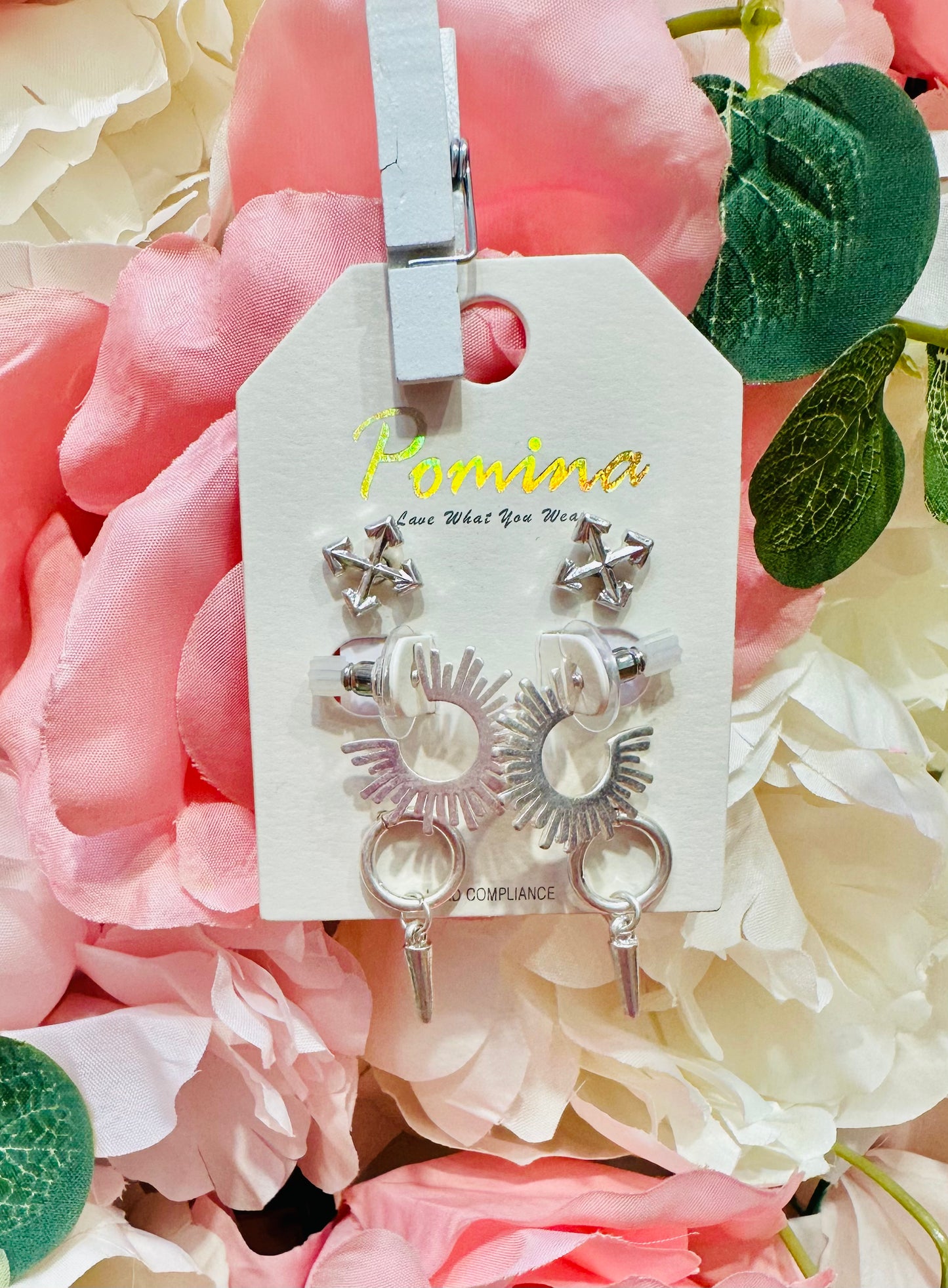 Assorted Sun Minimalist Earring Set