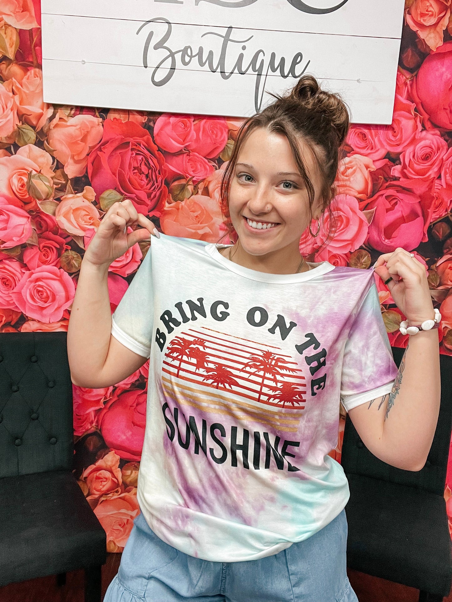 Tie Dye Sunshine T Shirt