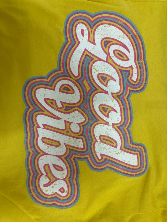 Good Vibes Retro Graphic