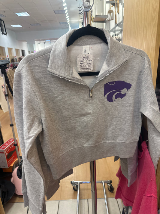 Wildcat Crop Quarter Zip