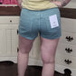 Mica High-Rise Shorts With Front Patch Pocket Detail