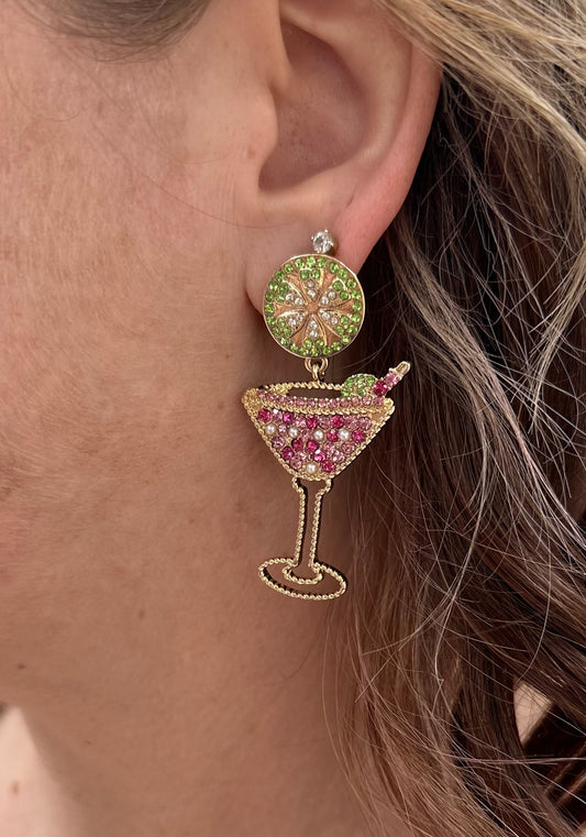 Pinky Out Earrings