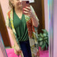 Allover Floral Print Kimono
