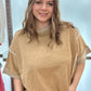 oversized washed short sleeve t-shirt