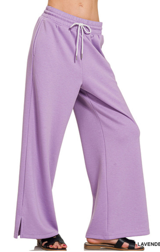 Lavender Scuba Lounge Pants