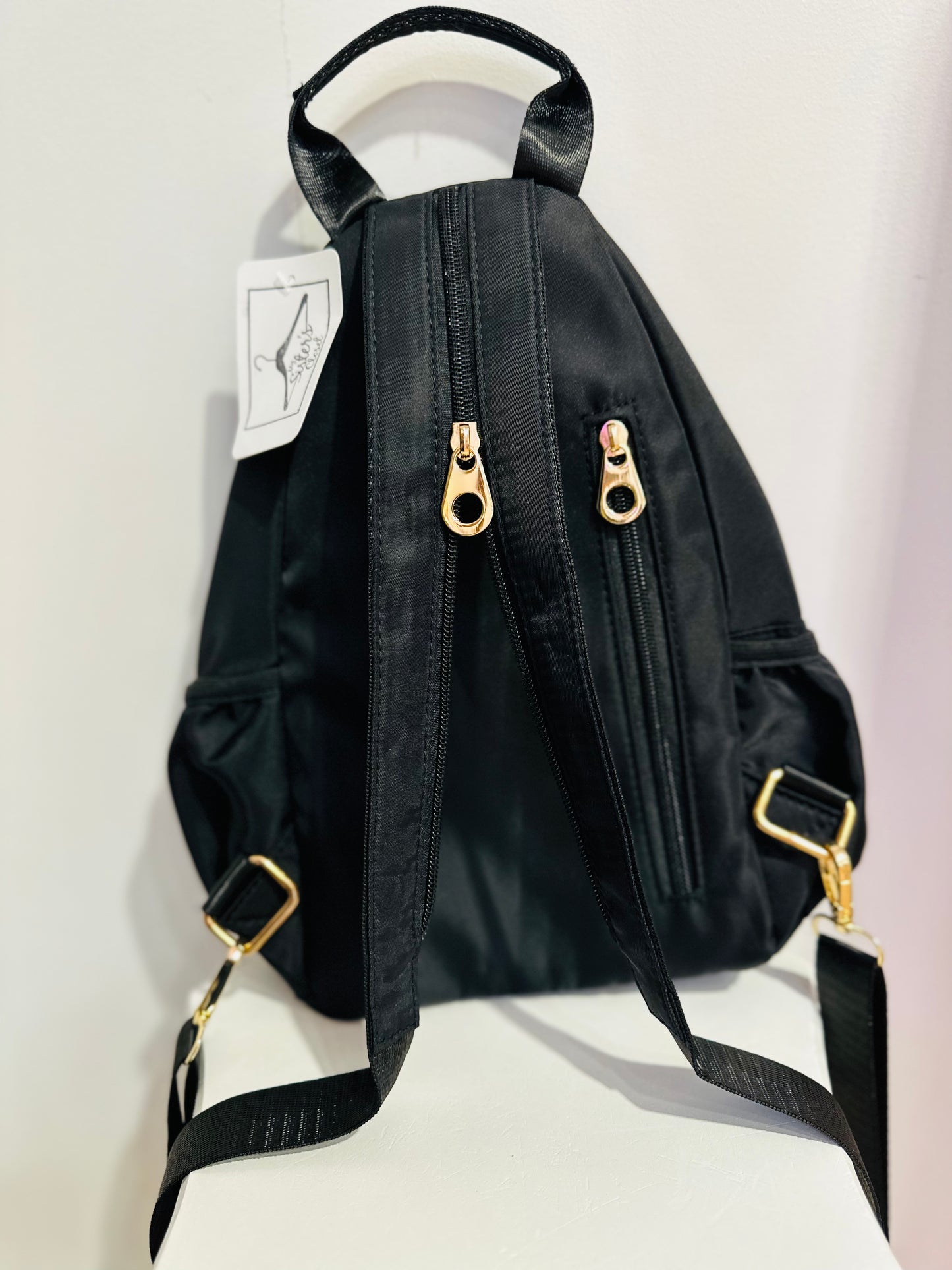 Adjustable Cross Body Back Pack Handbag