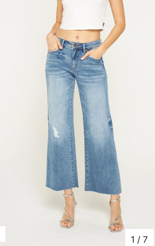 Wide Leg Tummy Tuck Mica Jeans