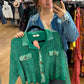 Acid wash Zenana button up