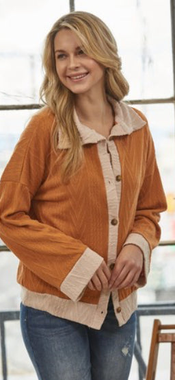 Kandice Cable Knit Cardigan