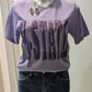 K-STATE Distressed Letters Tee