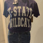 Wildcats Dark Colorblast  Tee