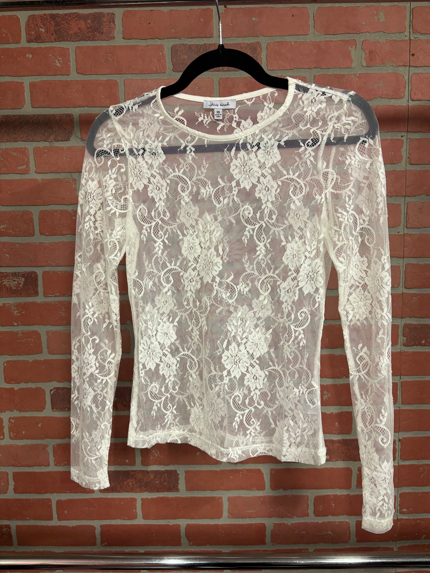 Round Neck Lace Top
