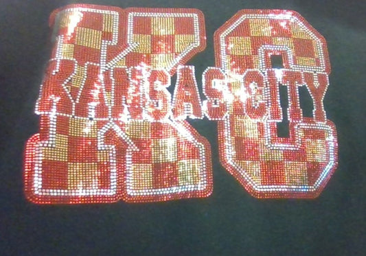 Sequin KC Chiefs Crewneck